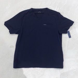 NWT Jannuu navy blue scrub top